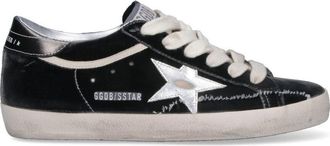 Golden Goose Black Super Star LTD Suede Sneakers