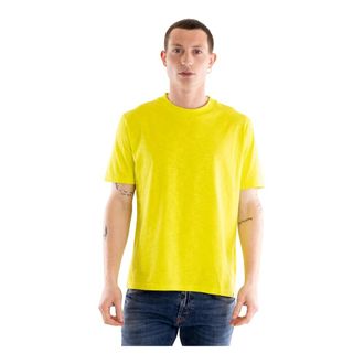Paolo Pecora Short Sleeve T-Shirt - Tops - Hombre - Amarillo - 2XL