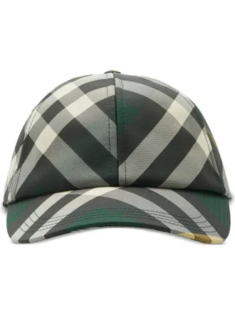 Burberry Cappa a quadri - Verde