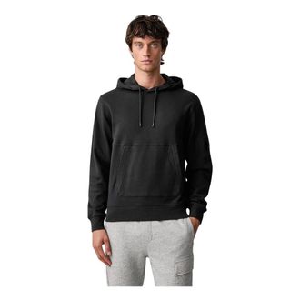 C.P. Company C.P. Company - Sudadera con capucha de forro polar de relieve diagonal - Sweatshirts & Hoodies - Hombre - Gris - L