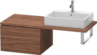 Duravit Armario Consola Bajo L-cube 400x620x547mm Nogal Oscuro