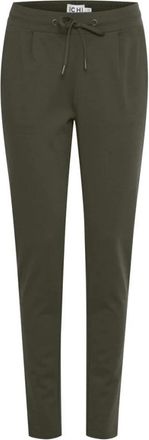 Ichi Skinny Trousers, female, Green, Size: XS Green Polyester Jeans & Trousers