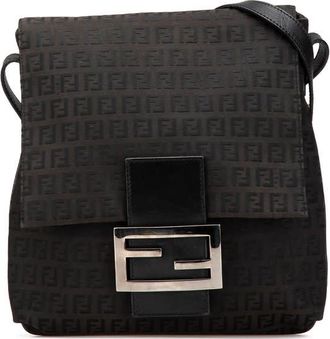 Fendi Pre-owned Fendi Zucchino Canvas Crossbody Ladies 2288 8BT127 JQ5 079