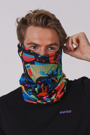 OOSC Neckwarmer - Stairway to Heaven Print in Multicolor at Nordstrom