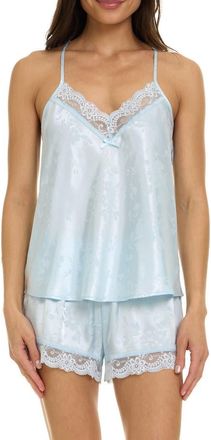 Flora Nikrooz Eloisa Charm Cami Short Pajamas in Ice Blue at Nordstrom Rack, Size X-Large