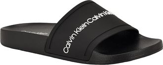 Calvin Klein Womens Womens Anyka Slide - Black - 10