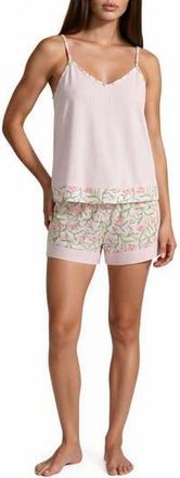 Vera Bradley 3-Piece Cami, Pants & Shorts Pajama Set in Pink at Nordstrom Rack, Size X-Large