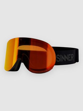 Sinner Taur Matte Black Goggle trans+