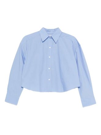 Calvin Klein Top con bottoni - Blu