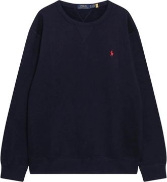 Polo Ralph Lauren Klassiek Sweatshirt met Ronde Hals - Heren - Sweatshirts - Blauw - S - Katoen - Hoodies & sweatvesten