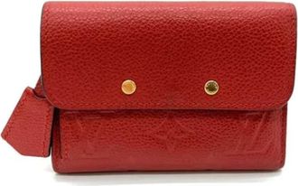 Louis Vuitton Pre-owned Fabric wallets - Dames - Vintage Accessoires - Rood - ONE Size - Vintage