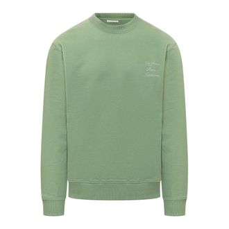 Dr&ocirc;le de Monsieur Sweatshirts, male, Green, Size: 2XS Le Sweatshirt Slogan