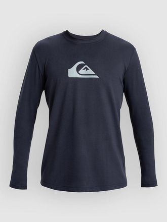 Quiksilver Everyday Surf Tee Longsleeve Lycra blau