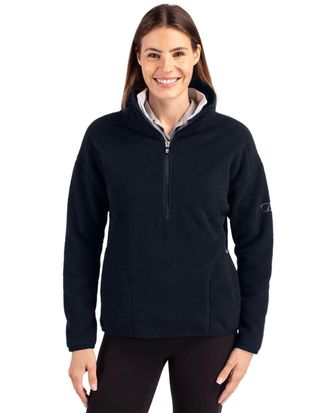 Cutter & Buck Cascade Eco Womens Fleece Pullover Jacket