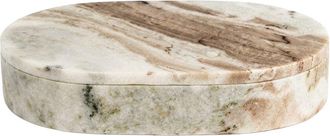 BIDKhome Bidkhome Toronto Marble Oval Display Box Large