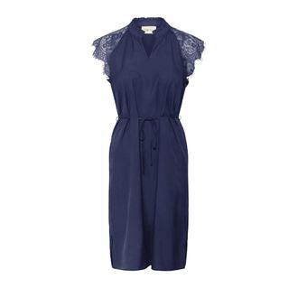 Cream CRNola Lace Dress - Dames - Korte kleedjes - Blauw - M - Kleedjes