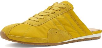 J/Slides Pandora Womens Flat Shoes Mustard : 8.5 M, Suede/Synthetic