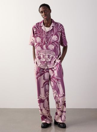 On Vacation Mens Capri monochrome pant