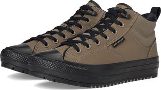 Converse Chuck Taylor All Star Malden Street Mid-Top Boots Boots Classic Taupe/Black/Sunny Angle : Mens 9 - Womens 11 Medium, Faux Leather