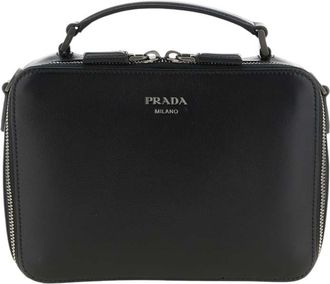 Prada Black Logo Small Crossbody Bag