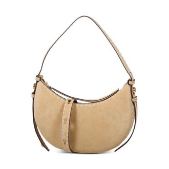 Tory Burch Tory Burch, Shoulder Bags, female, Beige, Size: ONE SIZE Romy Half Moon Bag