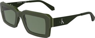 Calvin Klein Jeans CKJ25606S 300 Mens Sunglasses Green Size 52
