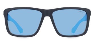 Polaroid PLD 2164/S Polarized FLL/5X Mens Sunglasses Blue Size 58