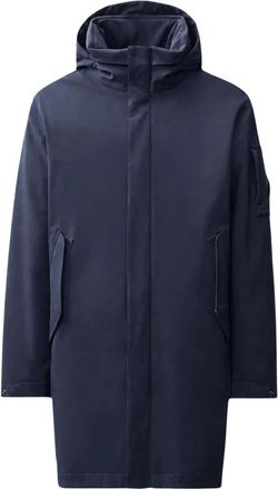 C.P. Company Shell-R Hooded Parka - Heren - Parka Jassen - Blauw - 2XL - Katoen - Jassen