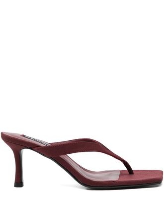 Senso 75mm Elvie sandals - Red