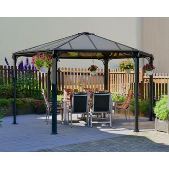 Palram Canopia Monaco Cenador De Aluminio 3.6x4 M