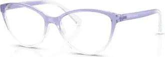 A|X Armani Exchange 53mm Rectangle optical glasses in Violet at Nordstrom