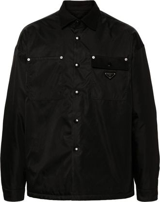 Prada Re-Nylon Shirt Jacket - Mens - Recycled Polyester/Recycled Polyamide/Polyester