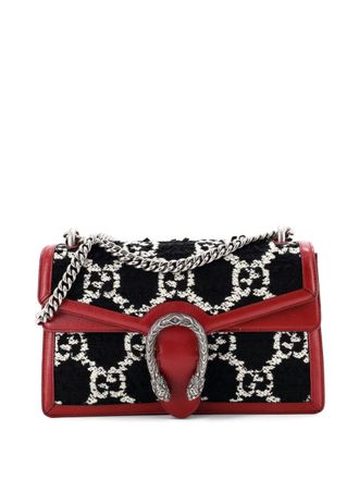 Gucci Dionysus Bag GG Tweed Small shoulder bag - Black