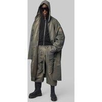 Rick Owens Woven Padded Coat