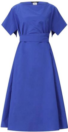 Max Mara Kleedjes, Dames, Blauw, S, Varese Dress