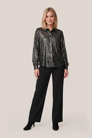 Mart Visser Cerise Blouse Donker Metallic