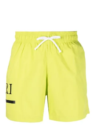 Amiri Costume da bagno con stampa - Verde