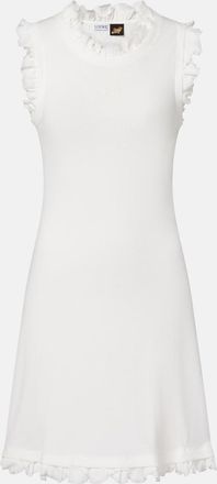 Loewe Paulas Ibiza cotton-blend minidress
