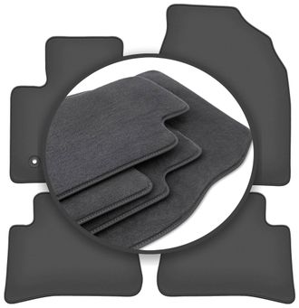 OEM Alfombrillas Premium Para Toyota C-hr Crossover (2016-)