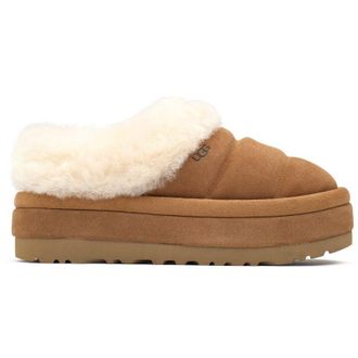UGG Womens Ugg Tazzlita Slippers - Tan Suede - Size UK 6