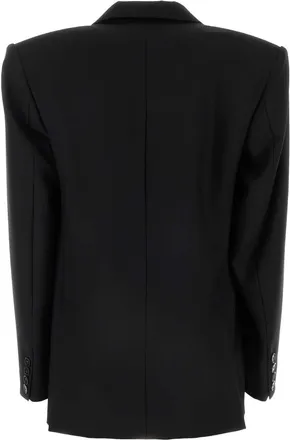Stella McCartney Womens Blazer Black Wool Blazers