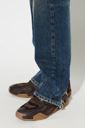 Versace Sports Shoes With Logo, Mens, Brown