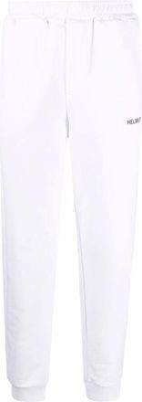 Helmut Lang Logo Print Track Trousers Elasticated Waistband