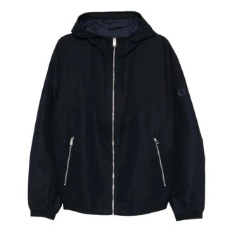 HUGO BOSS Jassen, Heren, Blauw, L, Polyester, H-Cireno 4 Jacket