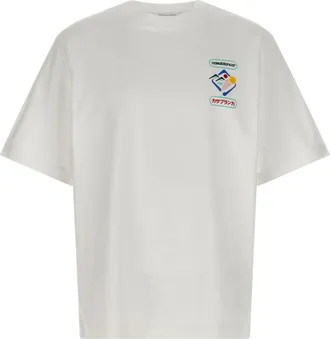 Casablanca White Montagne Sportif T-shirt