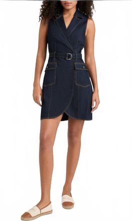 Cinq à Sept Sleeveless Janessa Dress In Indigo