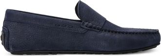 BOSS Mocassini in pelle - Blu