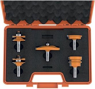 CMT 800.511.11 Estuche 5 Fresas Para Cocinas Hm S=12.7 (perf.-c)