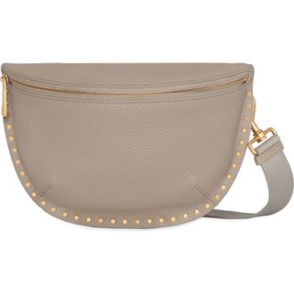 Rebecca Minkoff Darren Leather Sling Bag in Grey/Navy at Nordstrom