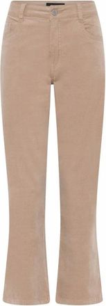 C.Ro Wijde Broeken - Dames - Wijde Broeken - Beige - S - Broeken
